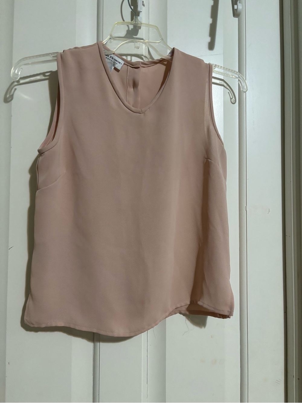 Rena Rowan Blush Pink Sleeveless V-Neck Camisole
